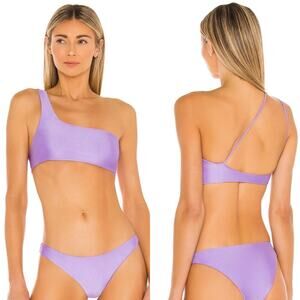 NEW Jade Swim Purple Bikini Top